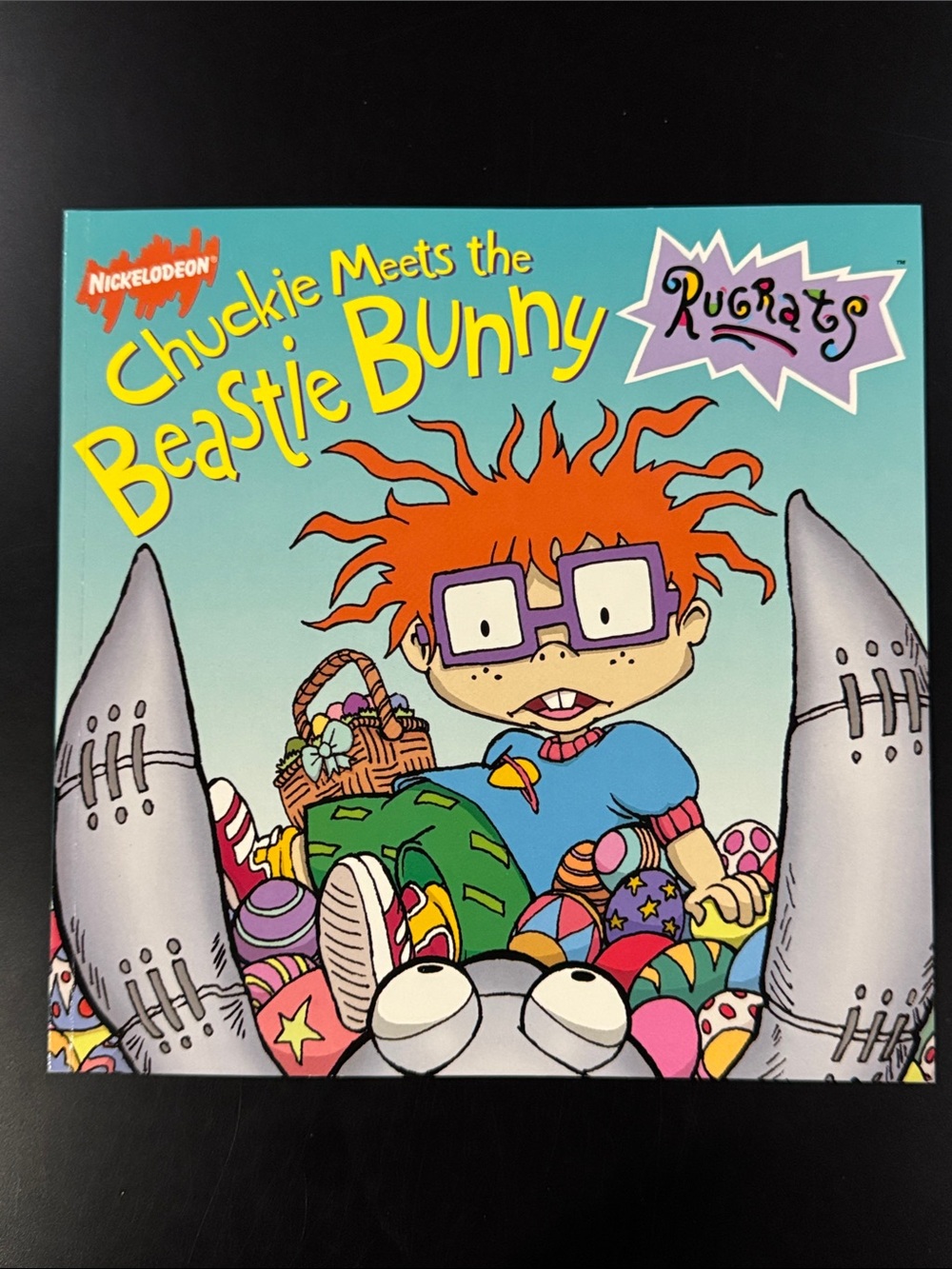 Rugrats: Chuckie Meets the Beastie Bunny  - Vintage Softcover Children’s Book